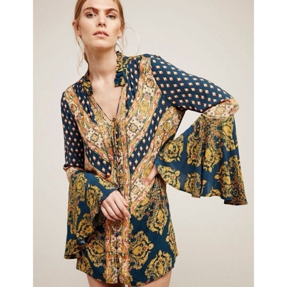 Free People Magic Mystery Tunic Top Size M